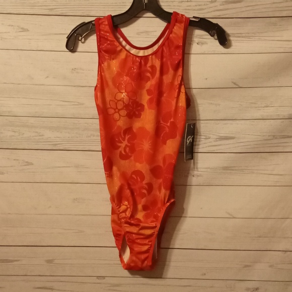 GK Other - GK Elite gymnastics leotard sz Adult L        0010